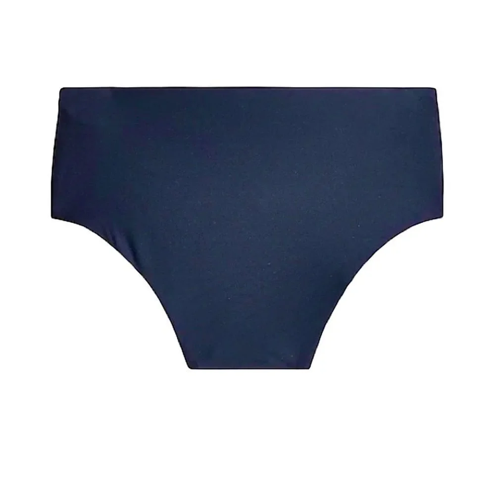 J Crew Navy Blue High Rise Bikini Bottom Sz 3X NWT